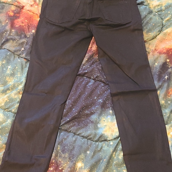 Jessica Simpson, oil slicked, black jeans,rocker, 98% cotton, size 4/27 - Picture 4 of 6